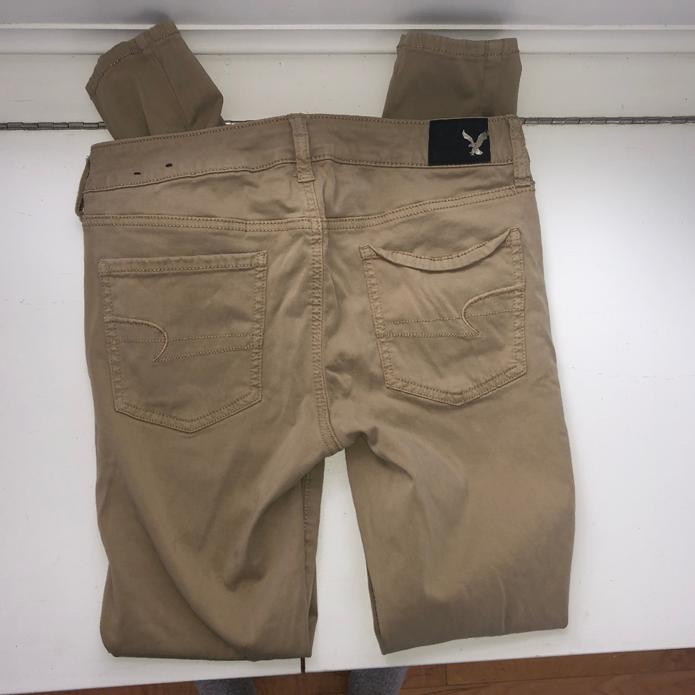 American Eagle Khaki Jegging